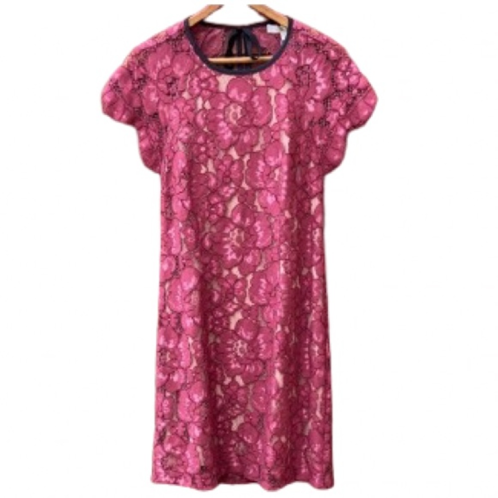 NWT WAYF Aubergine Lace Backless Mini Dress Women's Size S